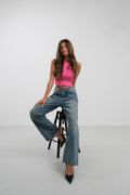 Pencere Detay Triko Bluz resmi